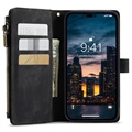 Étui Portefeuille iPhone 14 Pro Max Multifonctionnel Caseme C30 - Noir