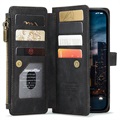 Étui Portefeuille iPhone 14 Pro Max Multifonctionnel Caseme C30 - Noir