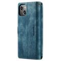 Étui Portefeuille iPhone 14 Multifonctionnel Caseme C30 - Bleu