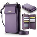 Caseme ME50 Sacoche universelle avec protection RFID - 4"-7.3" - Violet