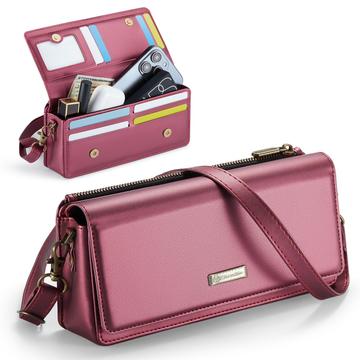 Sac bandoulière pour téléphone 3-en-1 Caseme Me30 - 4"-7.5" - Rouge