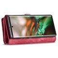 Étui Portefeuille Samsung Galaxy Note10+ Multifonctionnel Caseme - Rouge