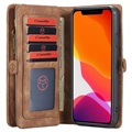 Étui Portefeuille iPhone 11 Pro Multifonctionnel 2-en-1 CaseMe - Marron