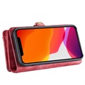 Étui Portefeuille iPhone 11 Pro Multifonctionnel 2-en-1 CaseMe - Rouge