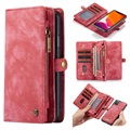 Étui Portefeuille Multifonctionnel 2-en-1 Caseme pour iPhone 11 - Rouge