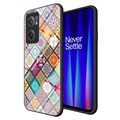 Coque Hybride OnePlus Nord CE 2 5G Checkered Pattern - Mandala Coloré