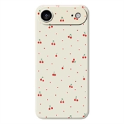 Coque iPhone 17 Air en TPU à motif cerise - Beige