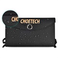 Choetech Dual-Port Foldable Solar Charger - 19W - Black