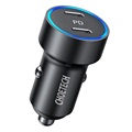 Chargeur Voiture Choetech Dual-Port USB-C PD - 36W - Noir