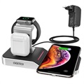 Support de Charge Sans Fil 4-en-1 Choetech T316 - 10W - Noir