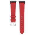 Bracelet en Cuir Huawei Band 7 à Boucle Classique - Rouge