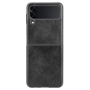 Coque Samsung Galaxy Z Flip3 5G en Plastique avec Revêtement - Noire