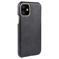 Coque iPhone 11 en Plastique avec Revêtement - Noire