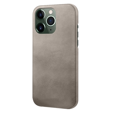 Coque iPhone 14 Pro Max en Plastique avec Revêtement - Gris