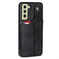 Coque Samsung Galaxy S21 FE 5G TPU Revêtue avec RFID - Noire