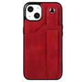 Coque iPhone 13 Mini TPU Revêtue avec RFID - Rouge