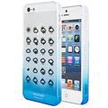 Coque Rigide Code Weather pour iPhone 4 / 4S - Bleu / Transparente