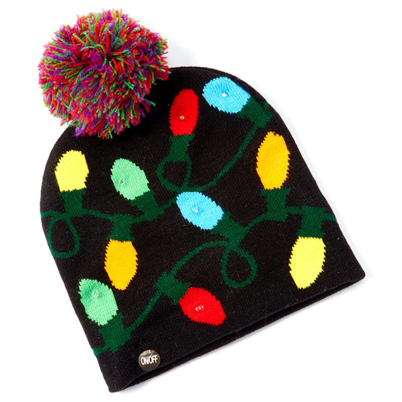 Cozy Winter Beanie Hat with LED Light