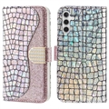 Etui Portefeuille Samsung Galaxy A34 5G - Série Croco Bling