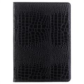 Etui Folio pour iPad Air - Crocodile - Noir