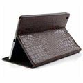 Etui Folio pour iPad Air - Crocodile - Marron