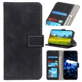 Etui Portefeuille Huawei Nova 5T, Honor 20/20S - Série Crocodile - Noir
