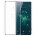 Coque Sony Xperia XZ2 Antidérapante en TPU - Transparente