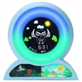 Réveil pour Enfants avec Veilleuse Colorée Smile - Bleu