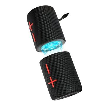 Enceinte Bluetooth magnétique 2-en-1 Cyboris S11 - 20W Stereo Bass, IPX6 Étanche - Noir