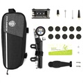 Kit d'Outils de Réparation CyclingBox pour Vélos avec Pompe Numérique