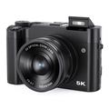 Caméscope / appareil photo numérique à double objectif DC205X avec zoom optique