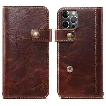 Etui Portefeuille iPhone 14 Pro en Cuir Denior Vintage