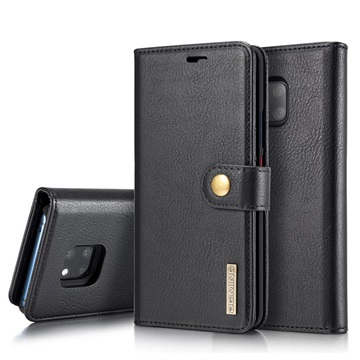Étui Portefeuille Huawei Mate 20 Pro Détachable DG.Ming 2-en-1 - Marron
