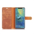 Étui Portefeuille Huawei Mate 20 Pro Détachable DG.Ming 2-en-1 - Marron