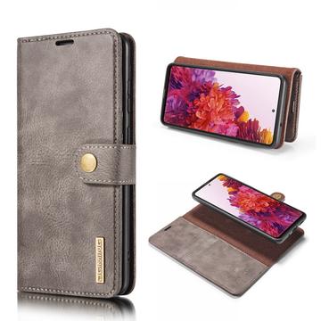 Étui Portefeuille Samsung Galaxy S20 FE Détachable DG.Ming 2-en-1