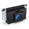DOBE TNS-1136 Base de refroidissement pour ventilateur de console avec lumière bleue pour Nintendo Switch OLED - Noir