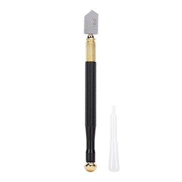 Deli EDL2701 Couteau coupe-verre diamanté 180mm