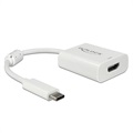 Câble Adaptateur USB-C / HDMI Delock - Blanc