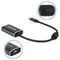 Câble Adaptateur USB-C vers Mini DisplayPort Delock - Gris Foncé