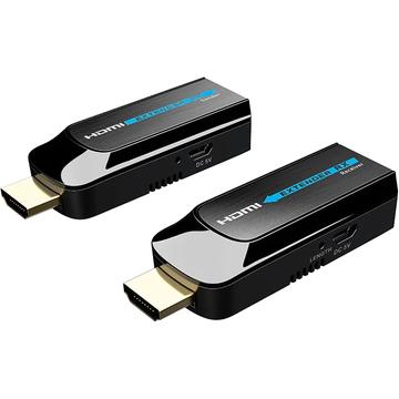 Deltaco HDMI Extender - 1080p at 60Hz - Noir