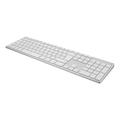 Deltaco TB-402 Clavier complet Bluetooth en aluminium