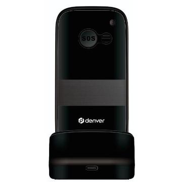 Denver BAS-18600L Téléphone senior 4G - Noir