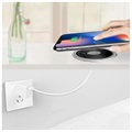 Desktop Embedded Wireless Charger with PD USB-C & USB-A