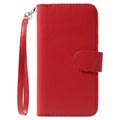 Etui Portefeuille Détachable 2 en 1 pour iPhone X / iPhone XS - Rouge