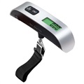 Pèse-Bagage Électronique avec Écran LCD - 50kg - Argenté / Noir