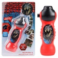 Lampe de Poche Projecteur de Dinosaures pour Enfants - Rouge