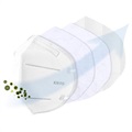 Masque de Protection Jetable à 4 couches - KN95 - 2 Pièces