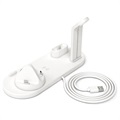 Station d\'Accueil avec Chargeur Qi UD15 - Blanc