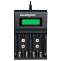 Chargeur de Piles USB Rapide Multifonctionnel Doublepow DP-UK95 - AA/AAA/9V