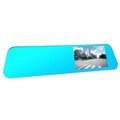 Dual Lens Wide-Angle Full HD Mirror Dash Cam & HD Rear Camera